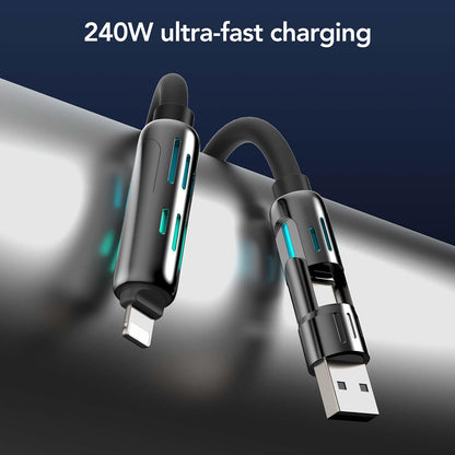 4-in-1 Charging Cable | كابل شحن 4 في 1