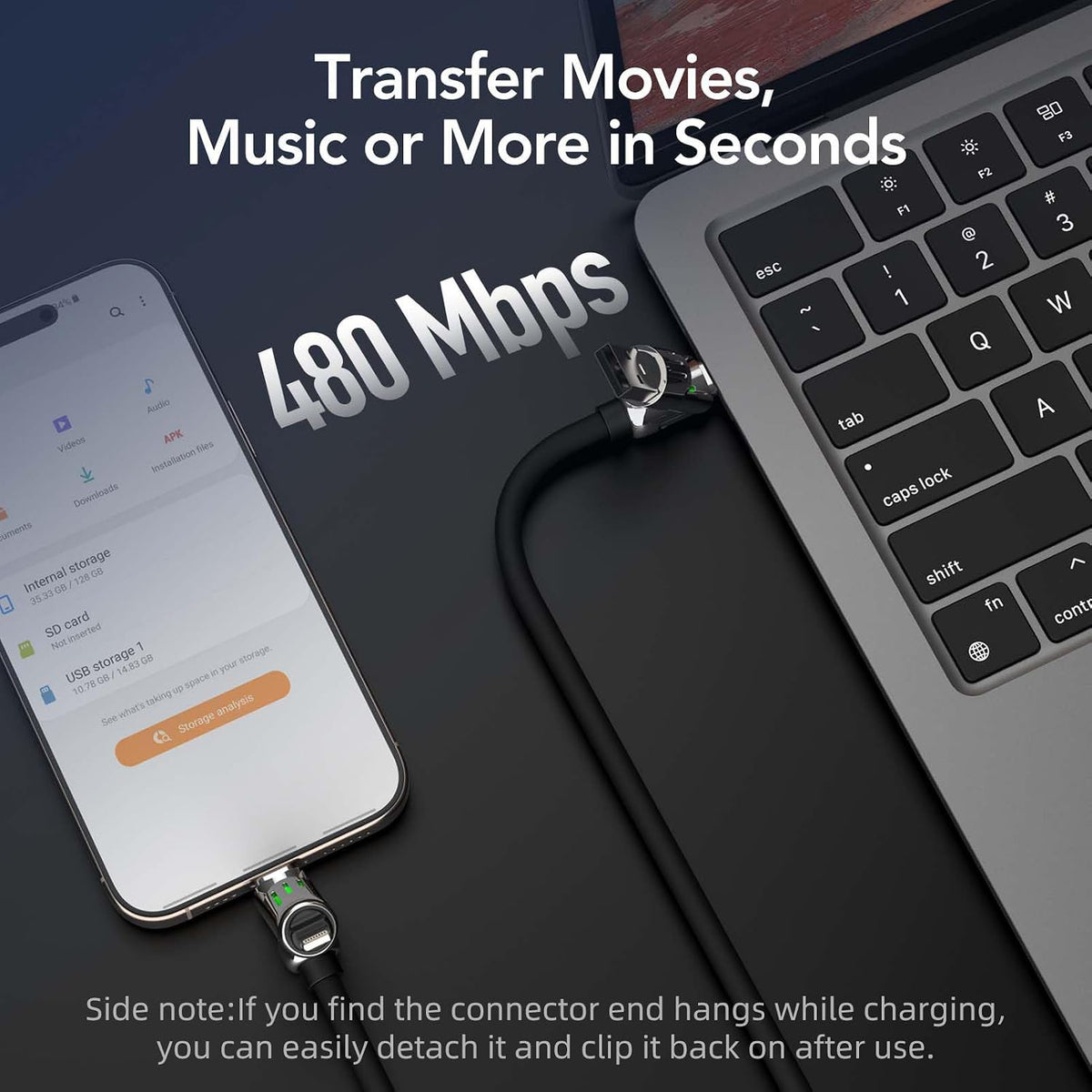 4-in-1 Charging Cable | كابل شحن 4 في 1