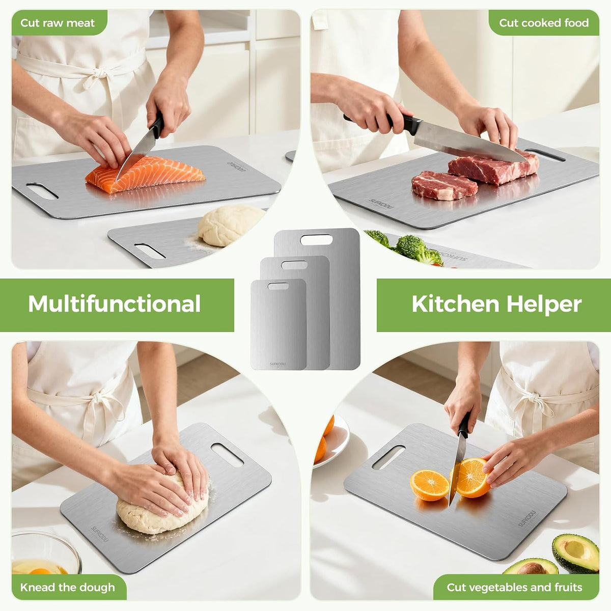Titanium Cutting Board | لوح تقطيع تيتانيوم