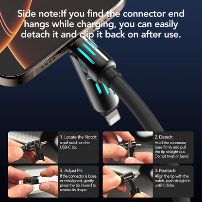 4-in-1 Charging Cable | كابل شحن 4 في 1