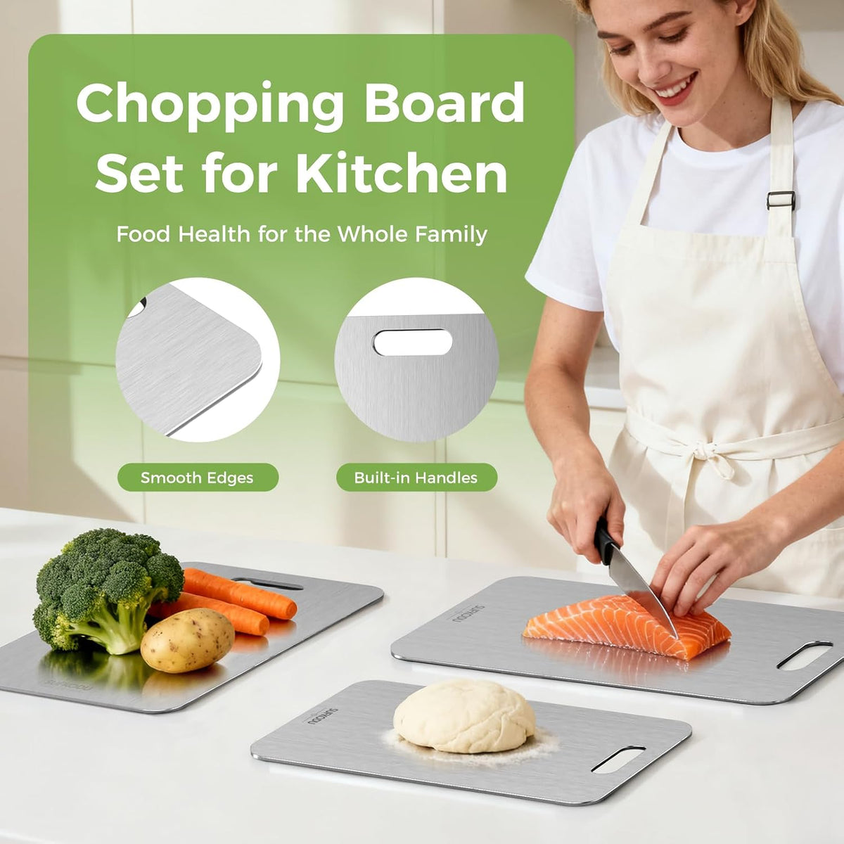 Titanium Cutting Board | لوح تقطيع تيتانيوم