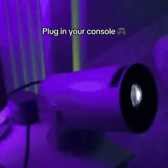 Mini Round Projector | جهاز عرض صغير دائري