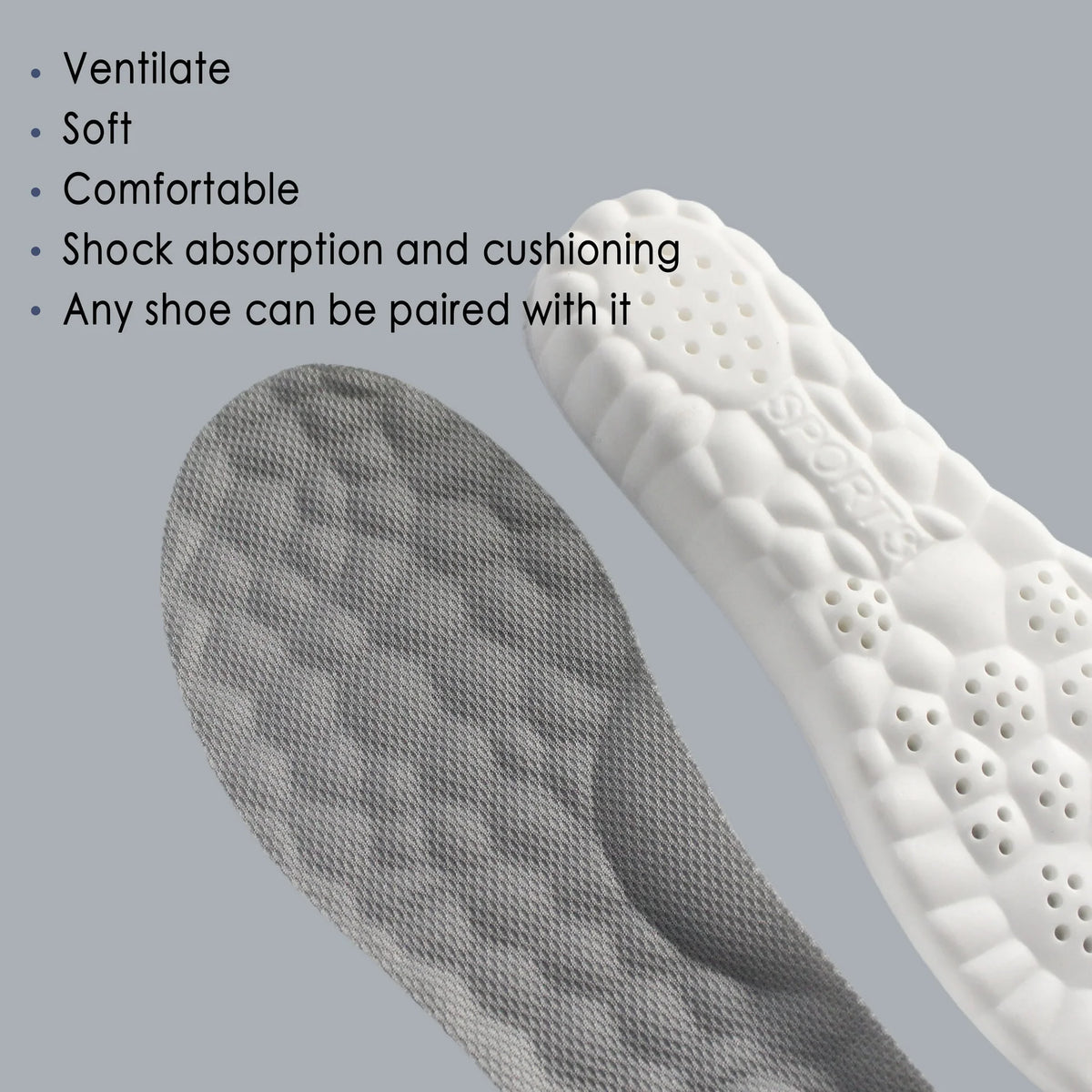 BytePluse™ Cloud Insoles – All-Day Comfort | نعال السحابية – راحة طوال اليوم