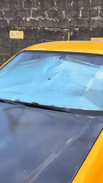 Portable Car Sun Umbrella | مظلة شمس محمولة للسيارة