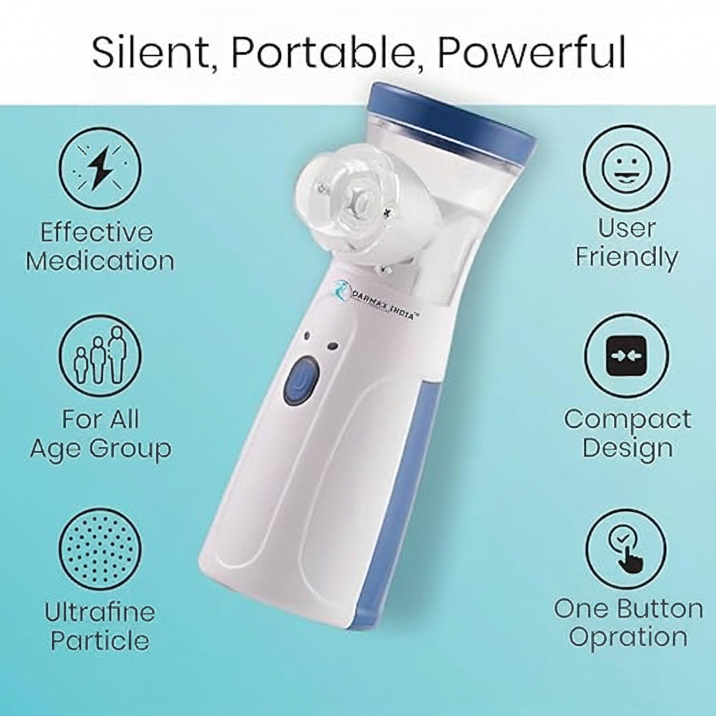 Portable Mesh Nebulizer | جهاز نيبولايزر شبكي محمول