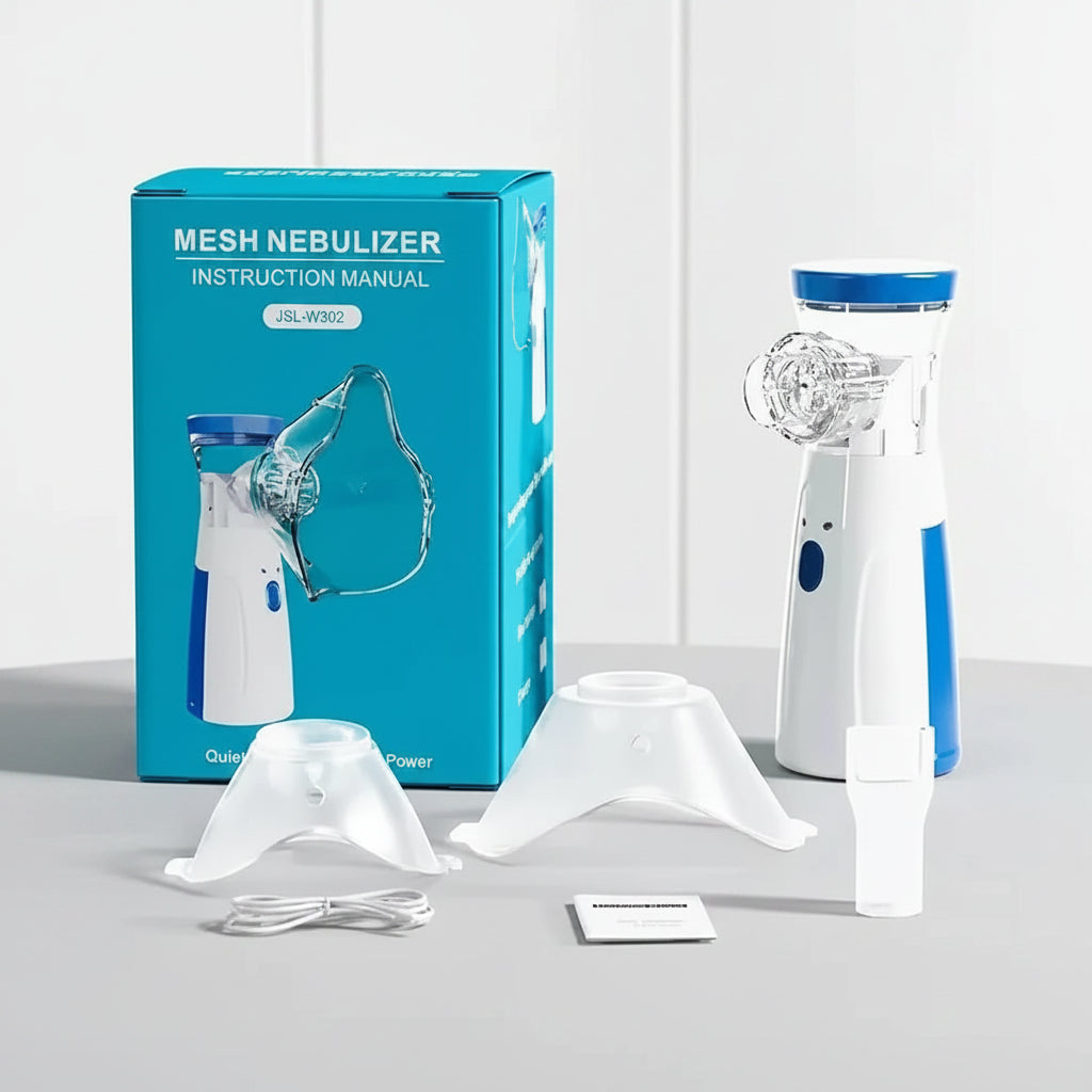 Portable Mesh Nebulizer | جهاز نيبولايزر شبكي محمول
