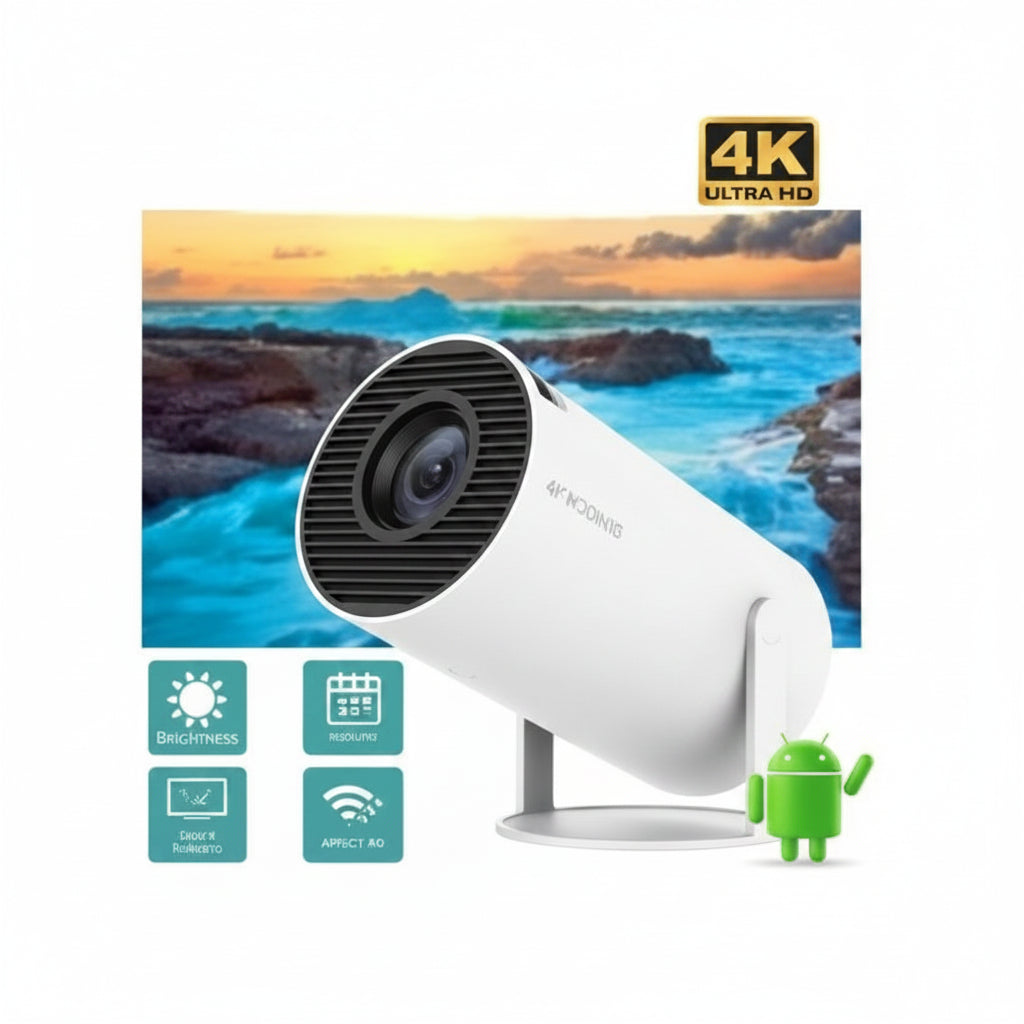 Mini Round Projector | جهاز عرض صغير دائري