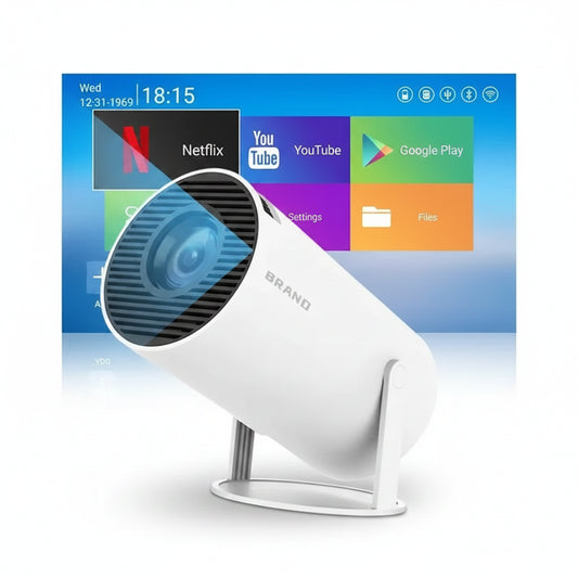 Mini Round Projector | جهاز عرض صغير دائري