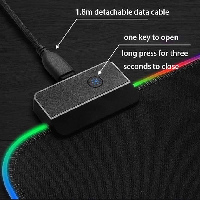RGB Gaming Mouse Mat | لوحة ماوس ألعاب RGB