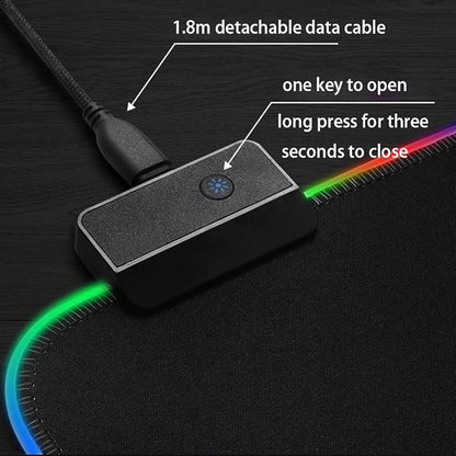 RGB Gaming Mouse Mat | لوحة ماوس ألعاب RGB