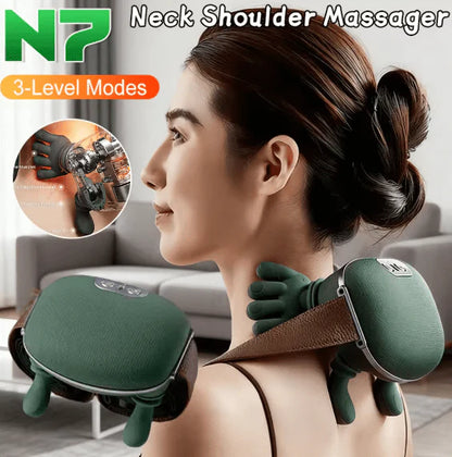 Deep Kneading Neck Massager | جهاز تدليك الرقبة العميق